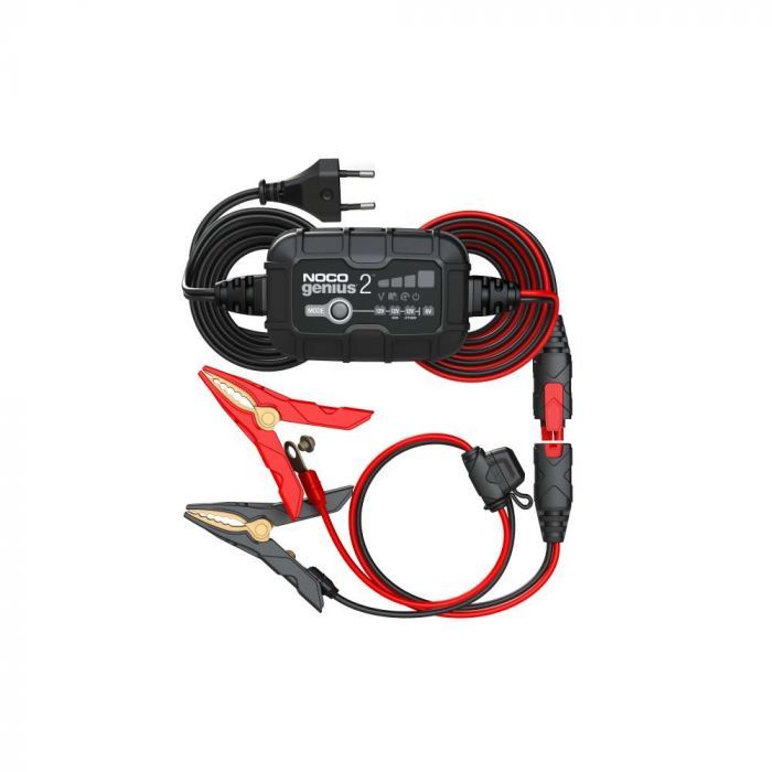 Betydelig Skærm Sophie Noco Genius 2 oplader 6/12V 2,0 Ah